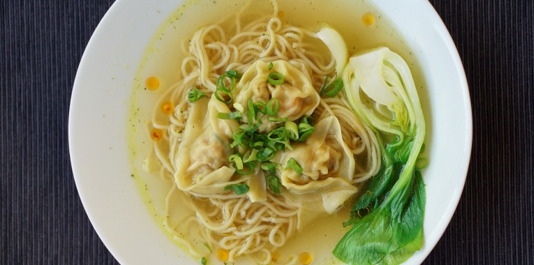 Chinese Wonton Noodle Soup Recipe